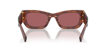 Aros De Sol Miu Miu Mu 09Ws Striped Tobacco