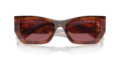 Aros De Sol Miu Miu Mu 09Ws Striped Tobacco
