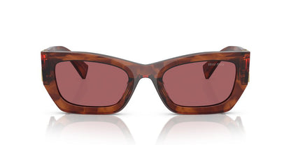 Aros De Sol Miu Miu Mu 09Ws Striped Tobacco