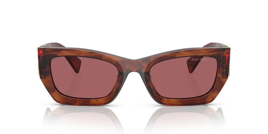 Aros De Sol Miu Miu Mu 09Ws Striped Tobacco