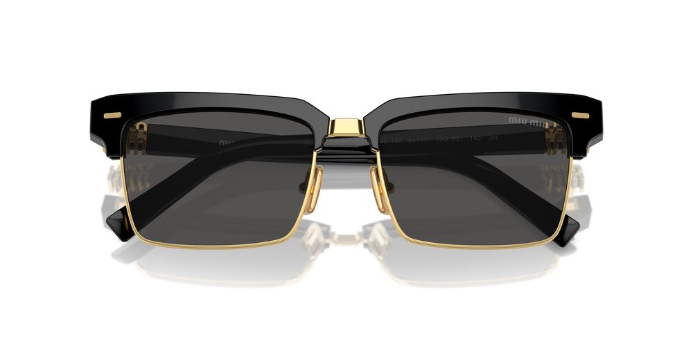 Aros De Sol Miu Miu Mu 10Zs Black