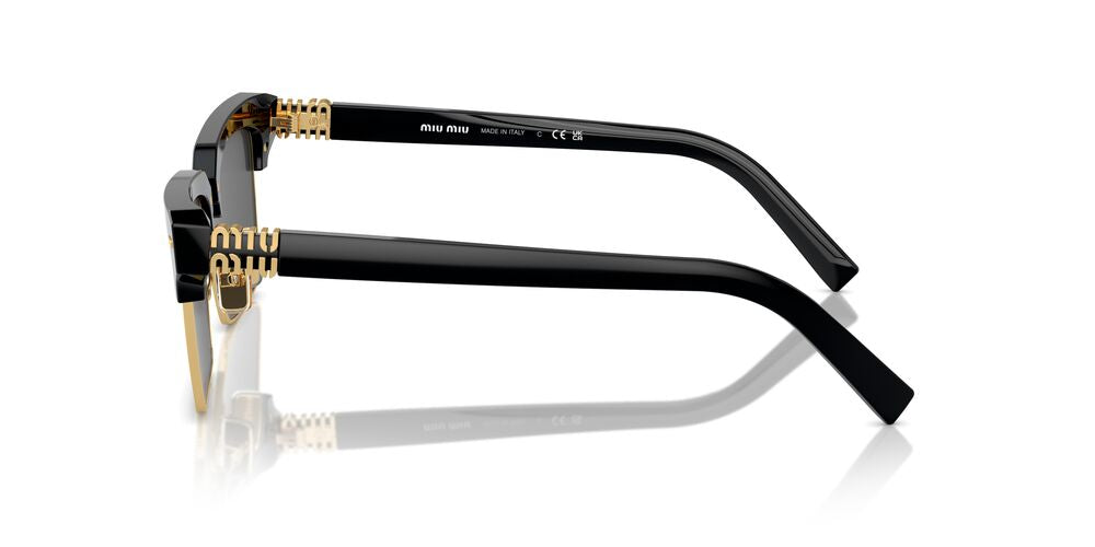 Aros De Sol Miu Miu Mu 10Zs Black