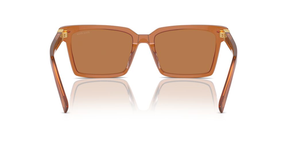 Aros De Sol Miu Miu Mu 13Zs Caramel Trasparent