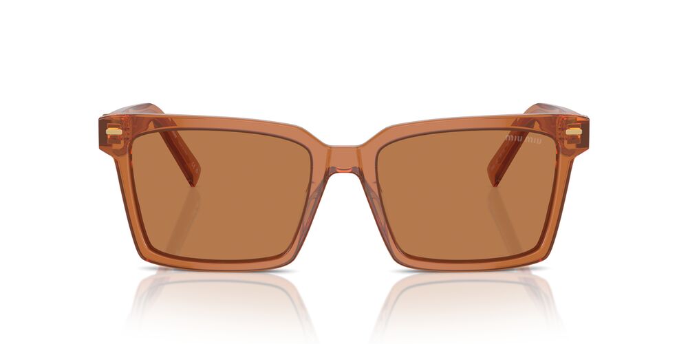 Aros De Sol Miu Miu Mu 13Zs Caramel Trasparent