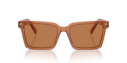 Aros De Sol Miu Miu Mu 13Zs Caramel Trasparent