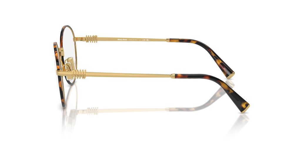 Aros Oftálmicos Miu Miu Mu52Xv Havana Honey/Dorado