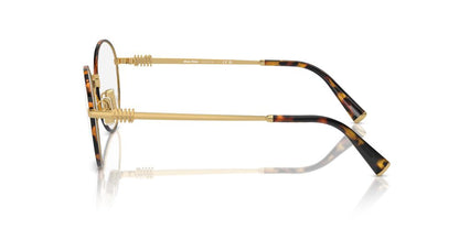Aros Oftálmicos Miu Miu Mu52Xv Havana Honey/Dorado