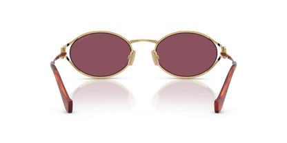 Aros De Sol Miu Miu MU52YS Gold