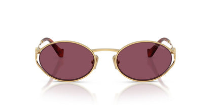 Aros De Sol Miu Miu MU52YS Gold