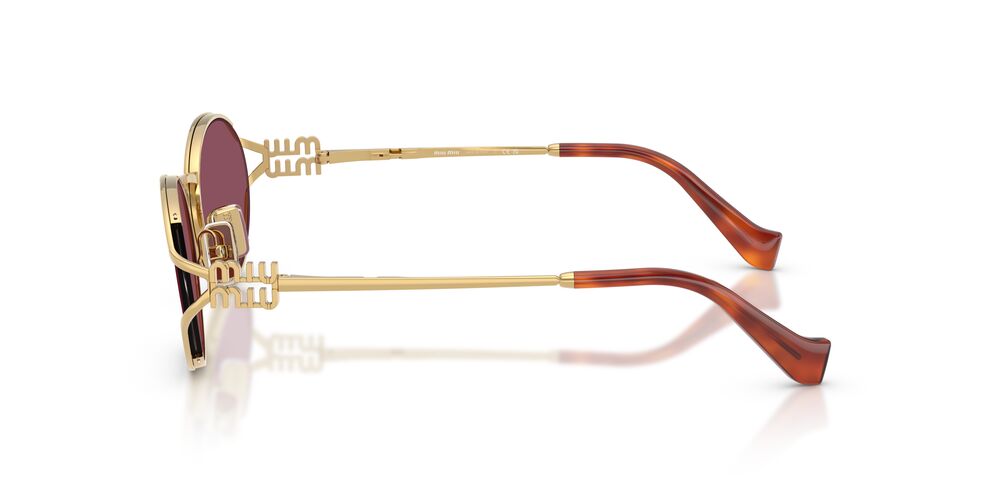 Aros De Sol Miu Miu MU52YS Gold