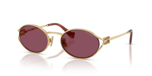Aros De Sol Miu Miu MU52YS Gold