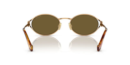 Aros De Sol Miu Miu Mu 52Ys Brass Gold