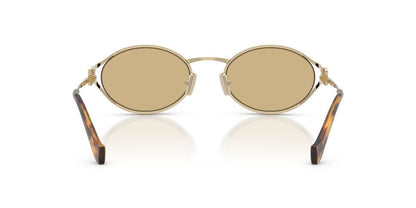 Aros De Sol Miu Miu Mu 52Ys Pale Gold