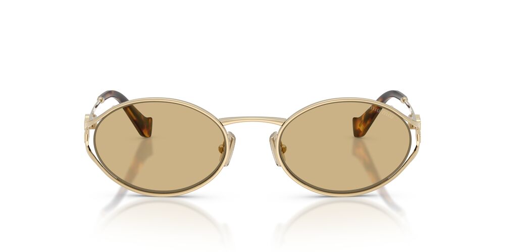 Aros De Sol Miu Miu Mu 52Ys Pale Gold