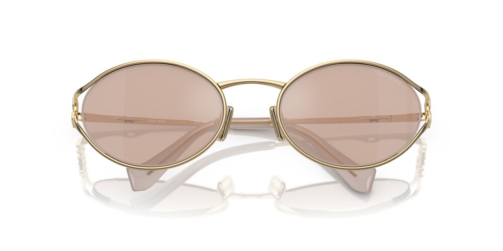 Aros De Sol Miu Miu MU52YS Pale Gold