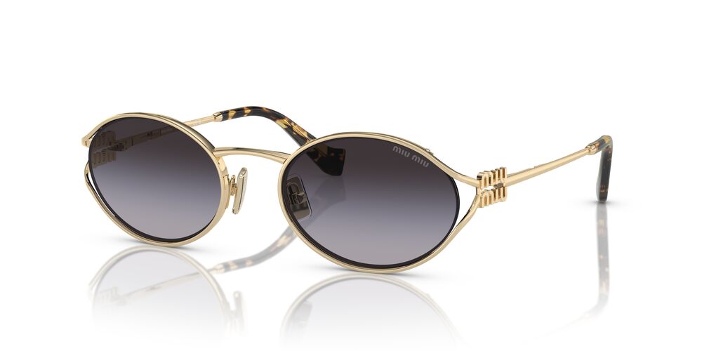 Aros De Sol Miu Miu MU52YS Pale Gold