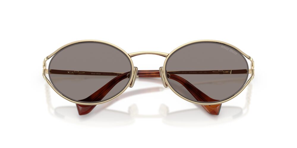 Aros De Sol Miu Miu MU52YS Pale Gold