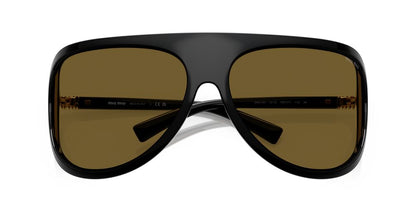 Aros De Sol Miu Miu Mua01S Black