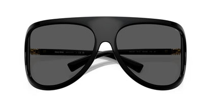 Aros De Sol Miu Miu Mua01S Black
