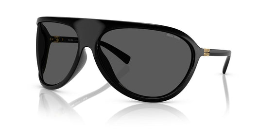 Aros De Sol Miu Miu Mua01S Black