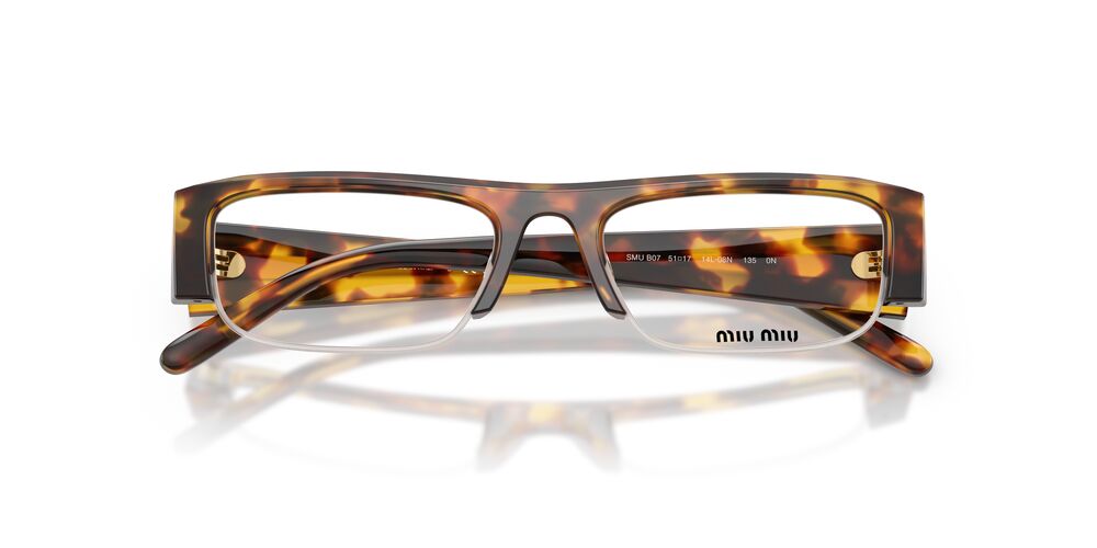 Aros De Sol Miu Miu Mu B07S Honey Havana
