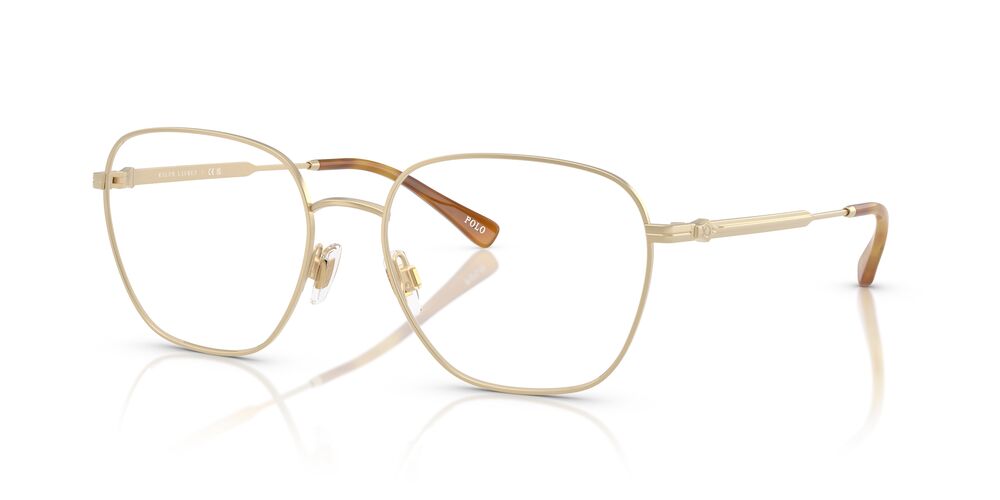 Aros Oftálmicos Polo Ralph Lauren Lauren Ph1237 Semishiny Pale Dorado