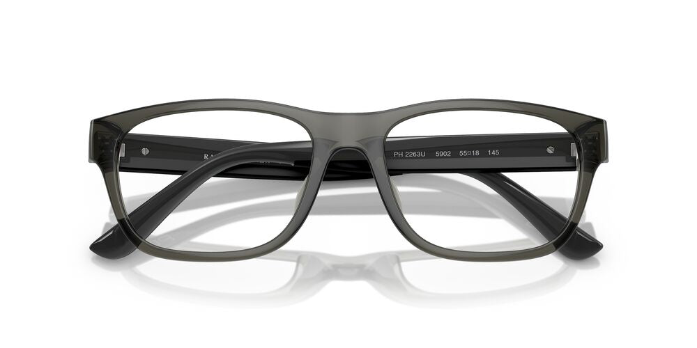 Aros Oftálmicos Polo Ralph Lauren Lauren Ph2263U Shiny Clear Gris