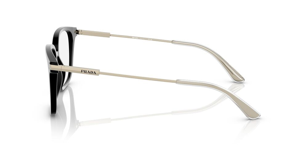 Aros Oftálmicos Prada Pr04Zv Mate Negro