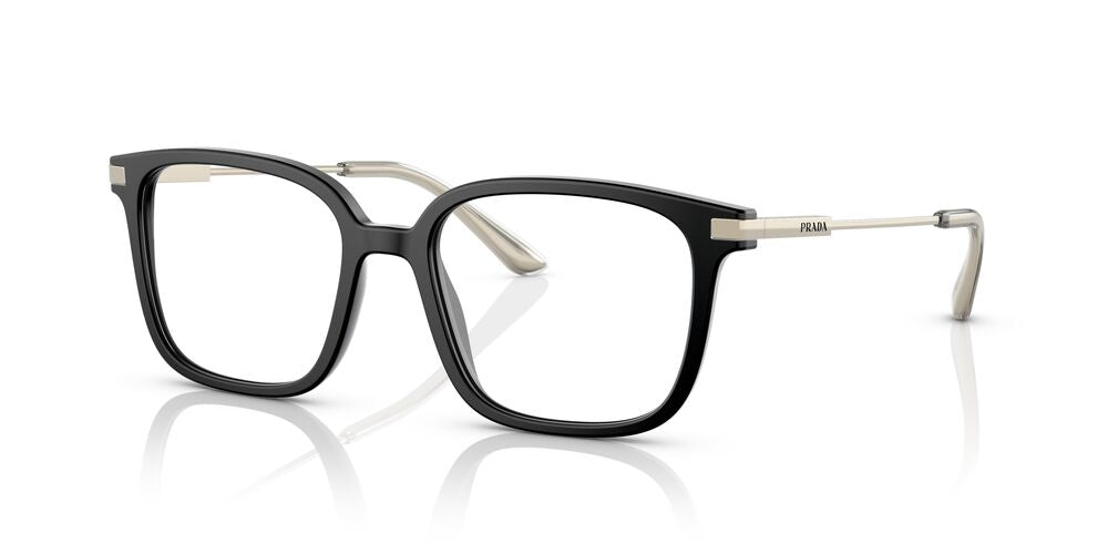 Aros Oftálmicos Prada Pr04Zv Mate Negro