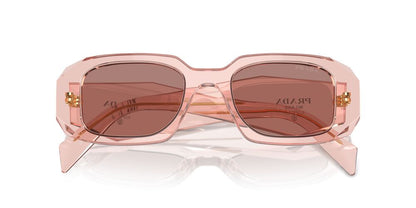 Aros De Sol Prada Pr 17Ws Transparent Peach