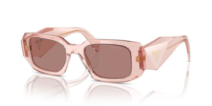 Aros De Sol Prada Pr 17Ws Transparent Peach