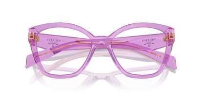 Aros Oftálmicos Prada Pr20Zv Clear Amethyst