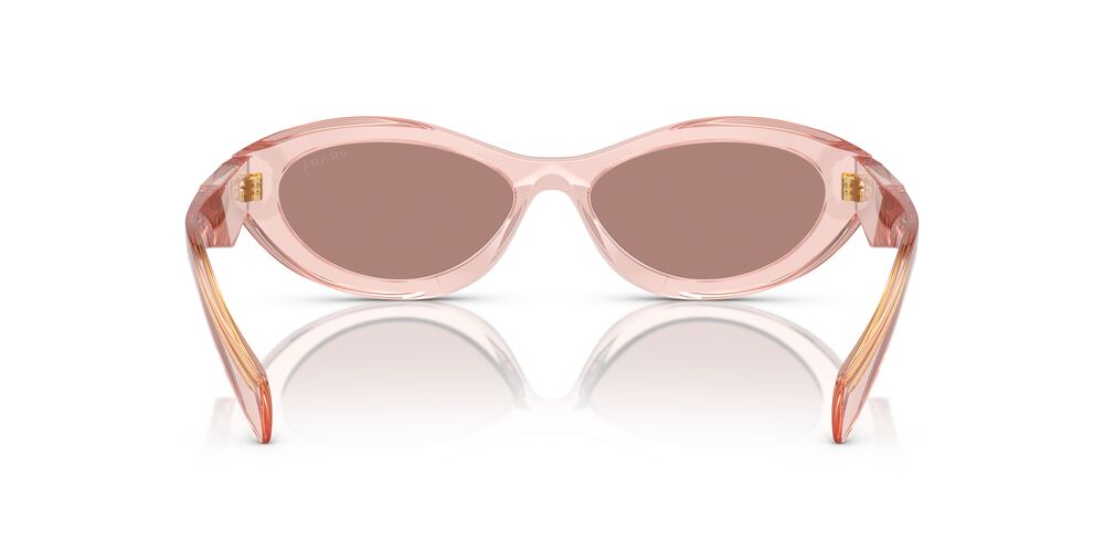 Aros De Sol Prada PR26ZS Transparent Peach