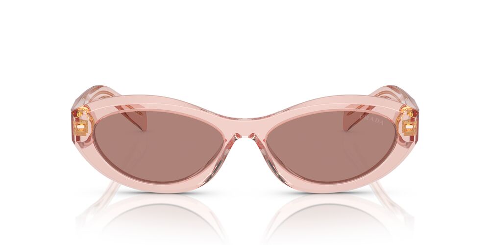 Aros De Sol Prada PR26ZS Transparent Peach