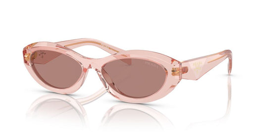 Aros De Sol Prada PR26ZS Transparent Peach