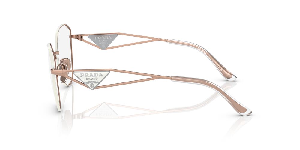 Aros Oftálmicos Prada Pr52Zv Rosado Dorado