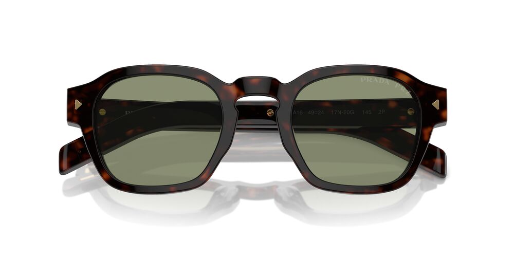 Aros De Sol Prada Pr A16S Radica Tortoise