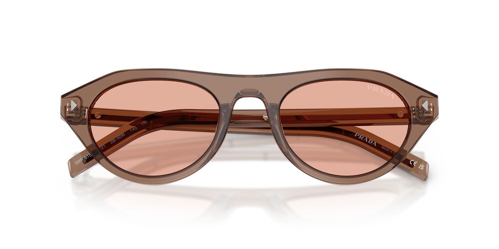 Aros De Sol Prada PRB15S Transparent Clay