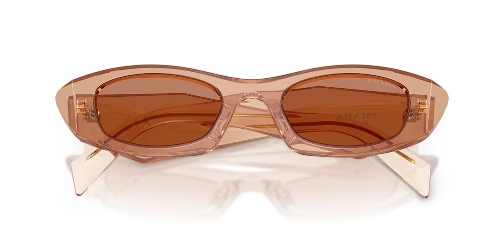 Aros De Sol Prada Pr B16S Chocolate