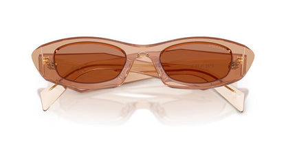 Aros De Sol Prada Pr B16S Chocolate
