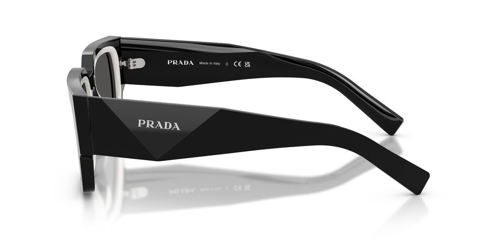 Aros De Sol Prada Pr B17S Black/Talc