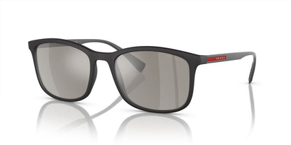 Aros De Sol Prada Linea Rossa Ps 01Ts Black Rubber