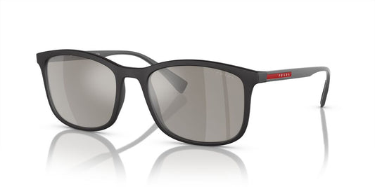 Aros De Sol Prada Linea Rossa Ps 01Ts Black Rubber