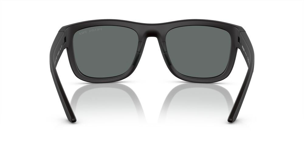 Aros De Sol Prada Linea Rossa Ps 01Zs Black Rubber