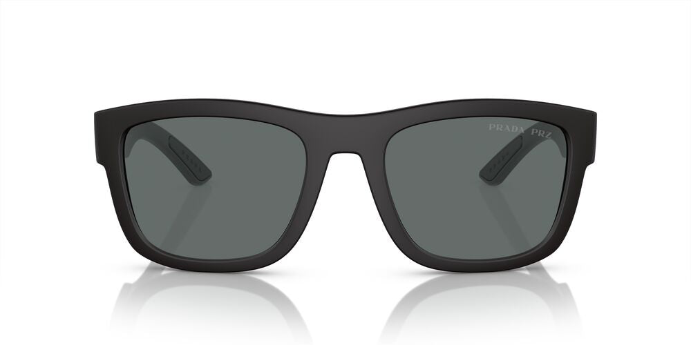 Aros De Sol Prada Linea Rossa Ps 01Zs Black Rubber