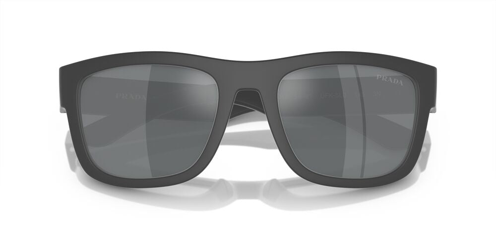 Aros De Sol Prada Linea Rossa Ps 01Zs Grey Rubber