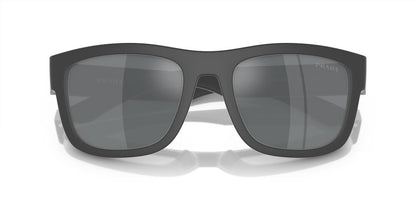 Aros De Sol Prada Linea Rossa Ps 01Zs Grey Rubber