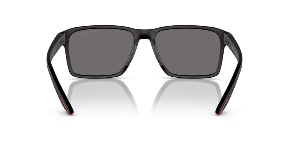Aros De Sol Prada Linea Rossa Ps 05Ys Black Rubber