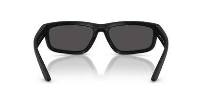 Aros De Sol Prada Linea Rossa Ps 05Zs Black Rubbered