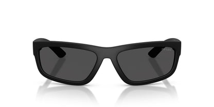 Aros De Sol Prada Linea Rossa Ps 05Zs Black Rubbered
